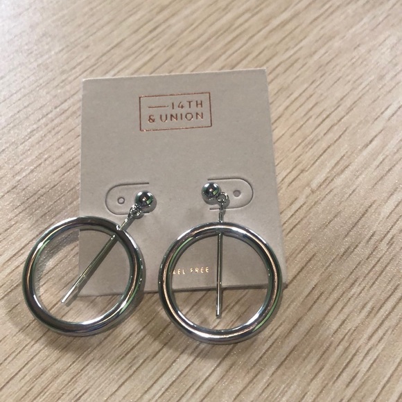 14th and union silver earrings - Picture 1 of 1